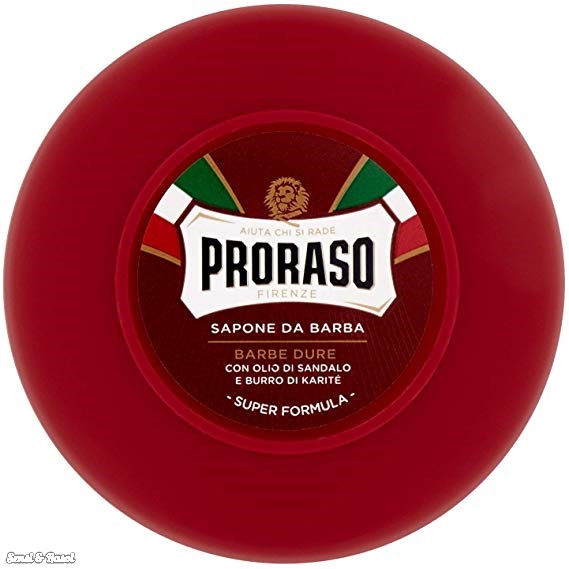 Sapone Proraso Rosso in ciotola